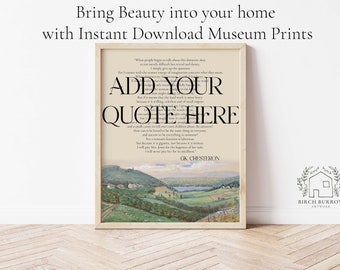 Custom Quote Art | Custom Poem Print | Digital Download | Digital Art Print | Custom Poetry Wall Art | Literary Art