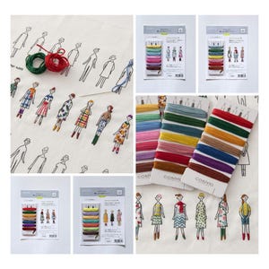 Cosmo Embroidery Thread Assorted Pack