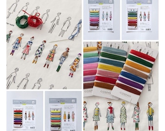 Cosmo Embroidery Thread Assorted Pack