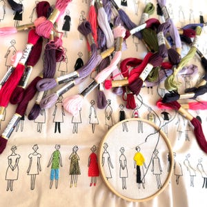 Cosmo Embroidery Floss and The Stitchery threads packs, includes 12 skeins image 19