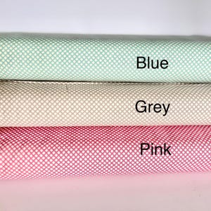 Tilda Classic Basics Fabric, Paint Dots Print - Pink, Grey, Light Blue
