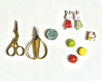 Scissors, Snips, and Embroidery Magnet Kit