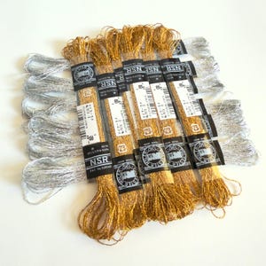 Cosmo Embroidery Floss and The Stitchery threads packs, includes 12 skeins image 16