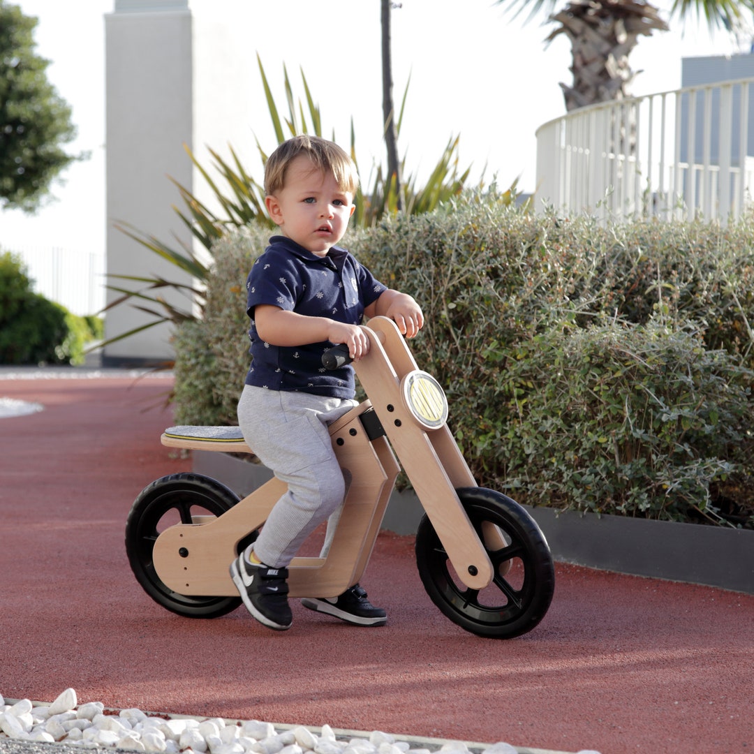 Wooden Balance Bike for Toddlers No Pedal Bike Sustainable Etsy