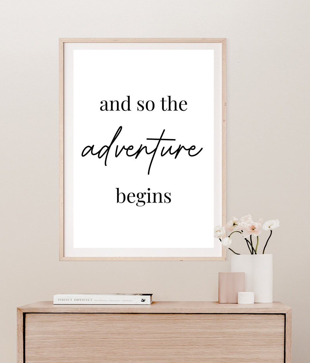 Adventure Quote, Digital Download, Home Decor, Adventure Sayings