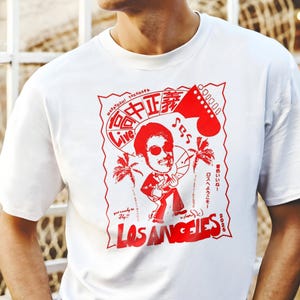 Masayoshi Takanaka Guitar Live Los Angeles 2025 Cartoon Shirt