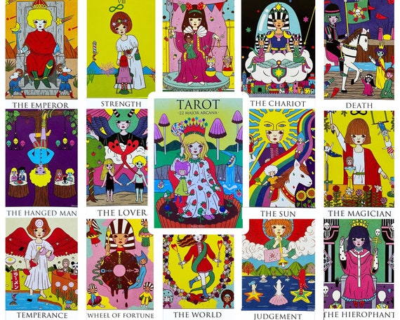 【nana】The Painted Tarot Does anyone know anything about these NANA tarot cards? : r