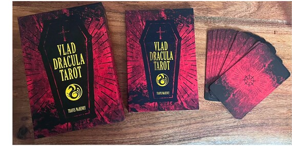 Vlad Dracula Tarot Deck Occult Divination Cards, Vintage