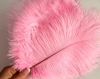 Plumas de avestruz boda DIY centro de mesa Gatsby plumas 8 ''/10'' decoración de mesa única traje de boda especial 12 piezas