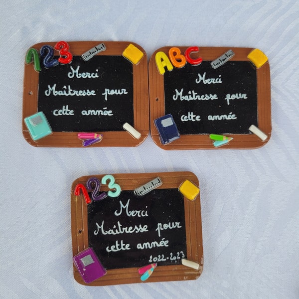 Magnets maîtresse, ATSEM, à personnaliser, Aimants pour réfrigérateur, Magnets fridge, Aimants décoratifs, Cadeaux maîtresse et ATSEM