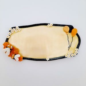 Customizable door plate with your child&#39;s first name, bee-themed door sign for children&#39;s room