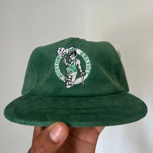 Vintage Boston Celtics NBA Twins Supercap Snapback Mesh Trucker Hat Cap  Bird Vtg