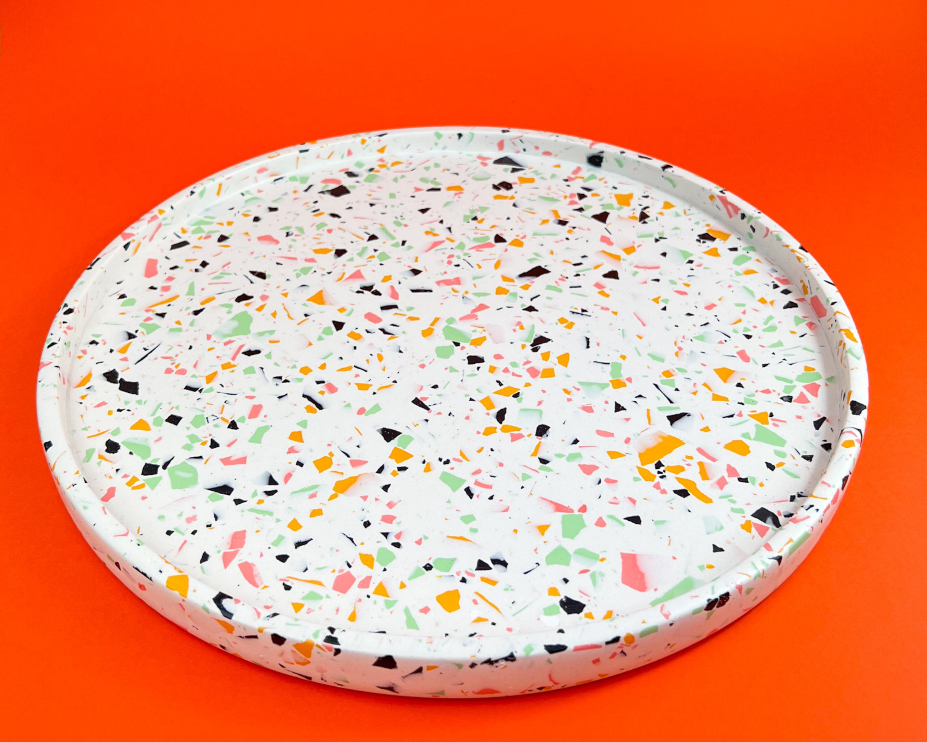 Rundes Beton Tablett - Modernes Deko-Stück Für Dein Zuhause