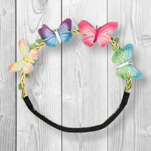 RESTOCKED! Butterfly Braided Headband