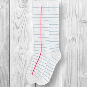RESTOCKED! Notebook Knee-High Socks