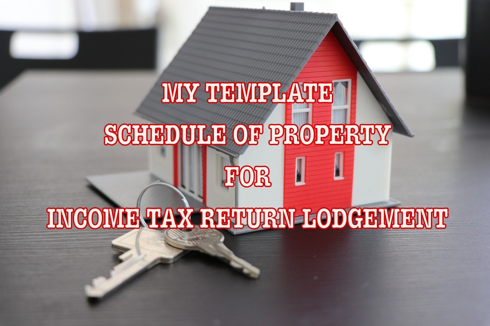 Schedule of Rental Property ATO Etsy