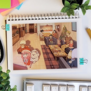 Impression d'anime cadeau espion x famille art carte postale art mural art esthétique décoration murale anime