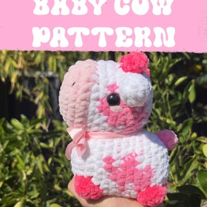Baby Cow PDF Pattern!