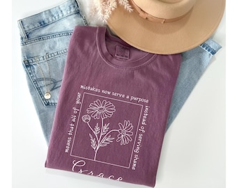 Camiseta de recuperación de adicciones con frase inspiradora sobre la sobriedad. Camiseta de los 12 pasos de AA. Regalo para mujeres sobrias. Regalo de cumpleaños para celebrar la sobriedad. Unisex. Colores cómodos.