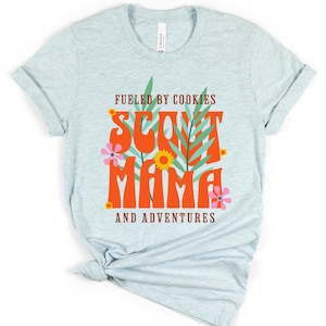 Scout Mom Shirt Funny Scout Cookie Shirt Scout Mom Cookie Dealer Shirt Girl Scout Troop Mom Unisex T-Shirt Bild 1