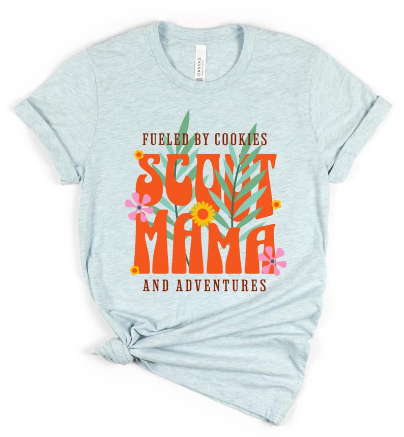 Scout Mom Shirt Funny Scout Cookie Shirt Scout Mom Cookie Dealer Shirt Girl Scout Troop Mom Unisex T-Shirt Bild 1