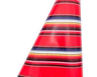 Red Serape Gift Wrap Roll