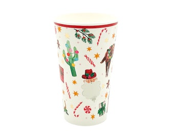 Ho Ho Howdy Paper Cups (Pack of 8)