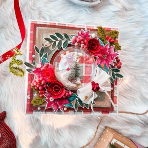 Christmas Album, Christmas Scrapbook, Christmas memory book, Memory Album