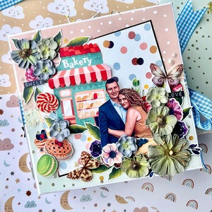 Custom Photo Scrapbook Album: Handmade UK Gift