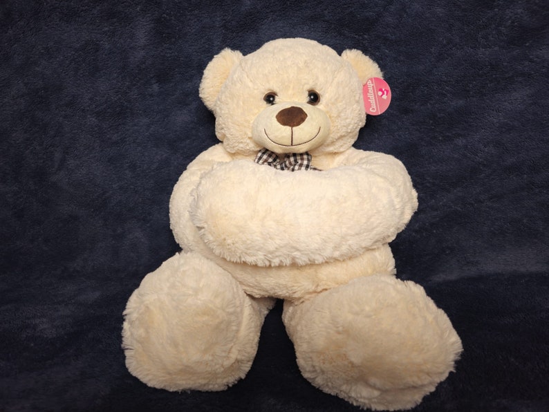 Valentine Bear HUG Hugger Teddy Bear Emotional Support Stress Buster