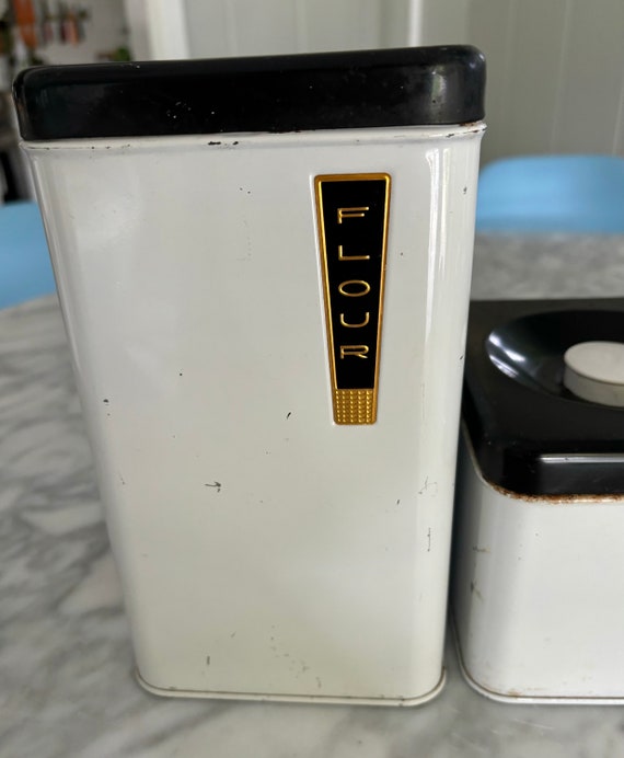 Lincoln Beauty ware ヴィンテージ　ラック　USA Vintage 1950's Lincoln Beautyware Chrome Canister Set MCM | eBay