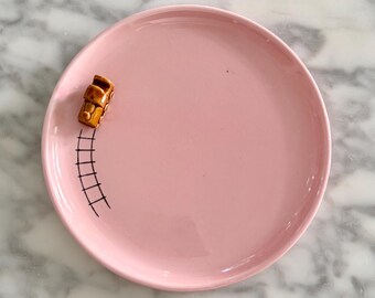 Minton Rose Garland Salad Plate Fine Bone China Made in