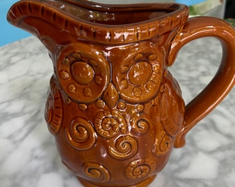 MCM Owl Pitcher - Ceramic - Medium Size