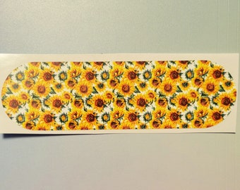 Sunflower Meadow Feeding Tube Pump Decal (kangaroo and infinity)