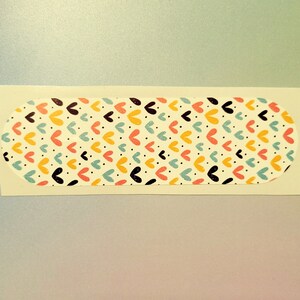 Pastel Heartbeat Feeding Tube Pump Decals (kangaroo and infinity)