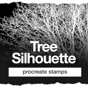123 procreate tree stamp