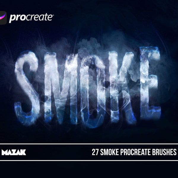 Procreate Smoke Brushes – dynamic and stamps