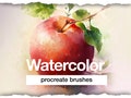 55 procreate watercolor brushes – dynamic