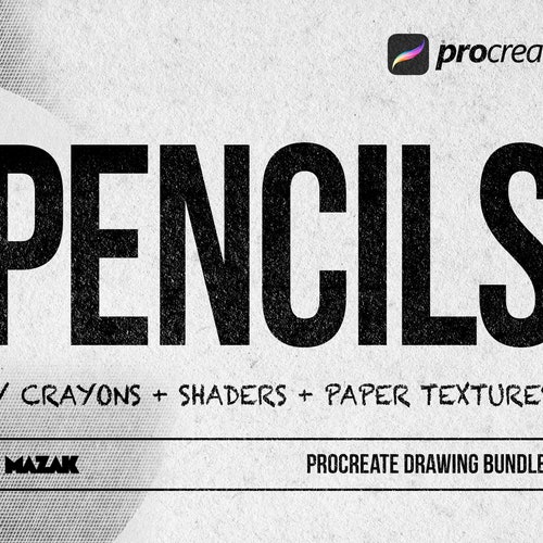 Pencil Brushes Procreate Brushes Sketching Brushes Draw Etsy