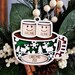 Personalized Christmas Ornament ~ Hot Chocolate ~  Marshmallows ~ Mug ~ Merry Christmas ~ Kids names ~ Family Ornament ~ 2022 Personalised 