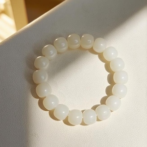 11mm Bodhi Seed Bracelet - Natural Healing Mala Beads, Boho Spiritual Jewelry for Meditation & Yoga, Unisex Gift，Grounding Spiritual Jewelry