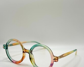 Vintage-Inspired Round Sunglasses: Unisex UV Protection for Stylish Summer Looks with Personalized Sunglasses Case