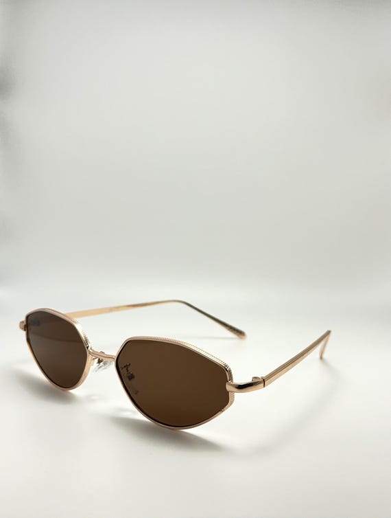 Buy Retro Polygon Punk Designer Sunglasses: UV400 Protection 