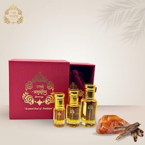 Amber Oud Arabian Attar Perfume Oil: Vegan Alcohol-Free Luxury Scent