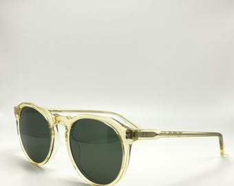 Green Acetate Polarized Sunglasses - UV400 Protection
