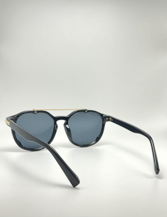 Round Acetate Polarized Sunglasses Retro Metal Bridge UV400 Protection Retro Round Sunglasses: Metal Bridge, UV400 Protection - Etsy main image 3