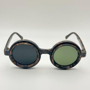 Gafas Steampunk con tinte ajustable: gafas de sol UV400 para cosplay y festivales imagen 1