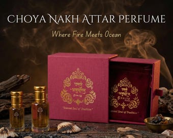 Choya Nakh Attar Parfymolja – Vegansk, Alkoholfri, Rökig Snäckskaldoft
