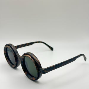 Gafas Steampunk con tinte ajustable: gafas de sol UV400 para cosplay y festivales imagen 2