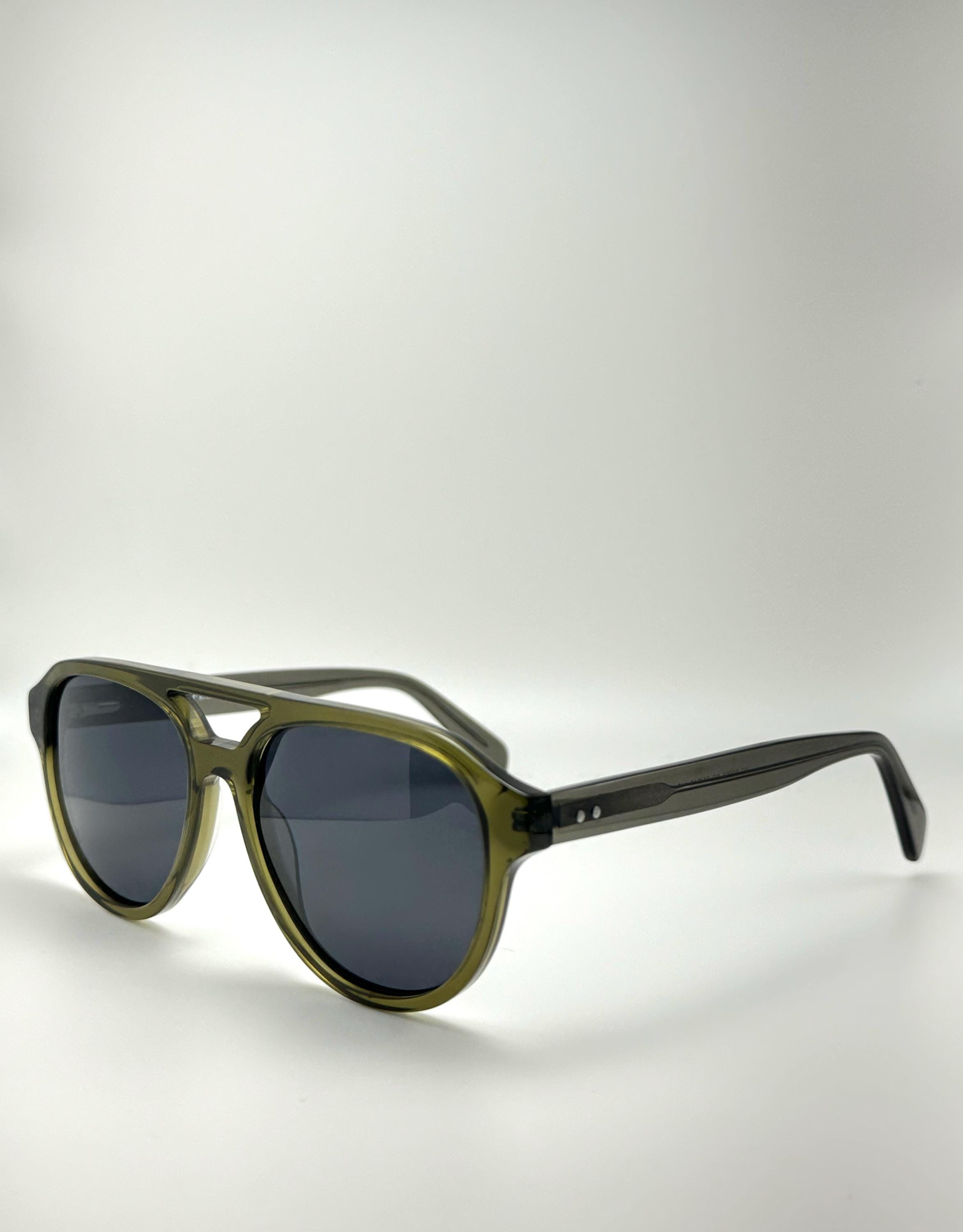 Occhiali Da Sole Aviatore Premium Pilota Militare Ultravioletti - Foto 13